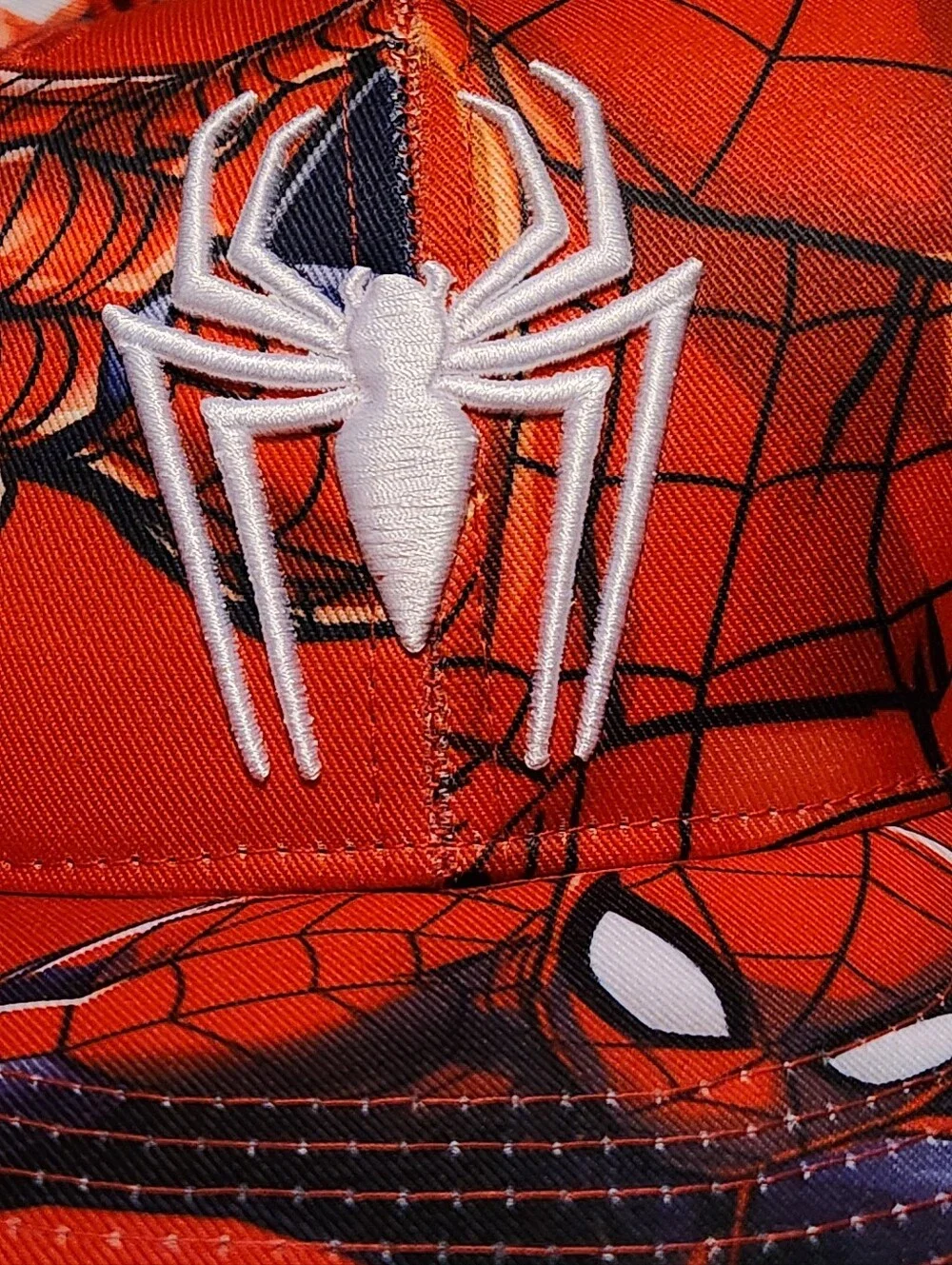Marvel Spider-Man Kids Backpack and Cap Set - Red & Blue